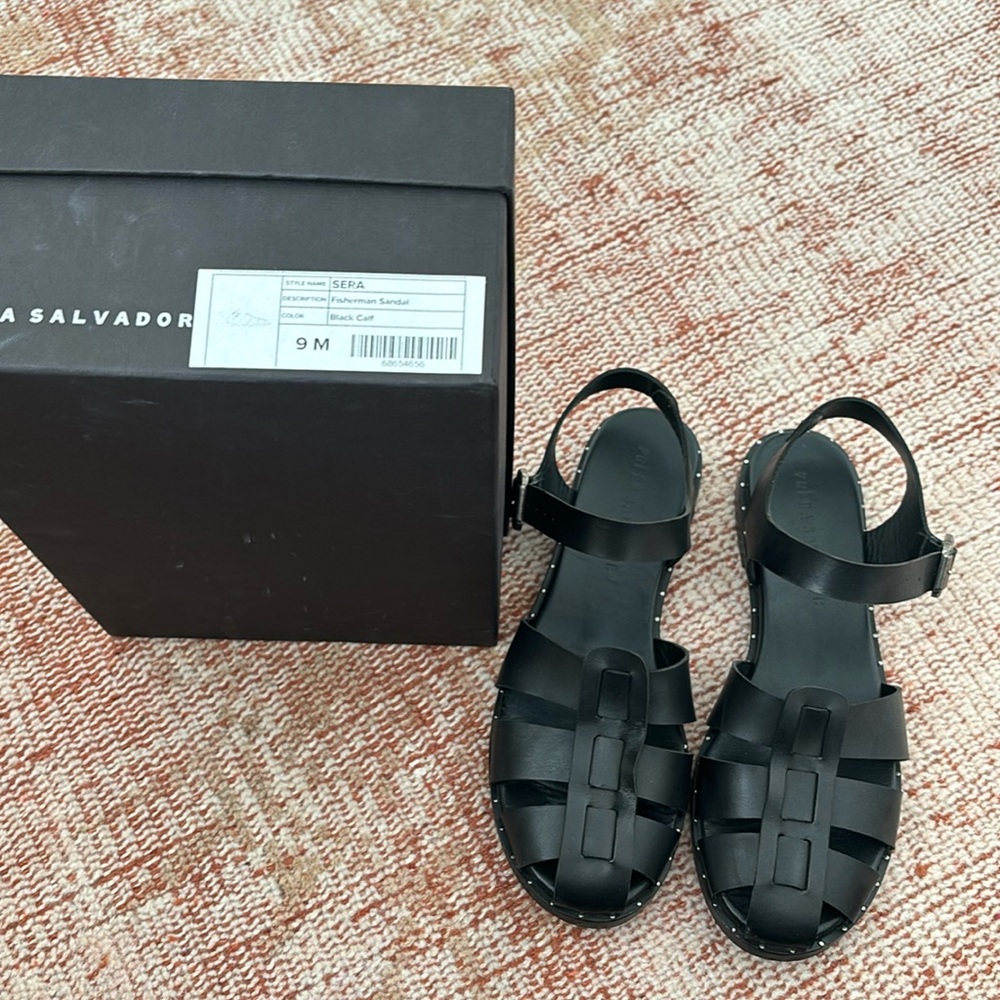 Freda Salvador sera fisherman sandals